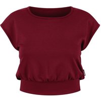 SMILODOX Crop Top Jorina, Größe S in Rot
