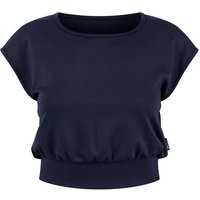 SMILODOX Crop Top Jorina, Größe L in Blau