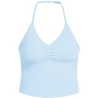 SMILODOX Crop Top Malena, Größe M in Blau