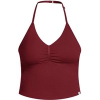 SMILODOX Crop Top Malena, Größe L in Rot