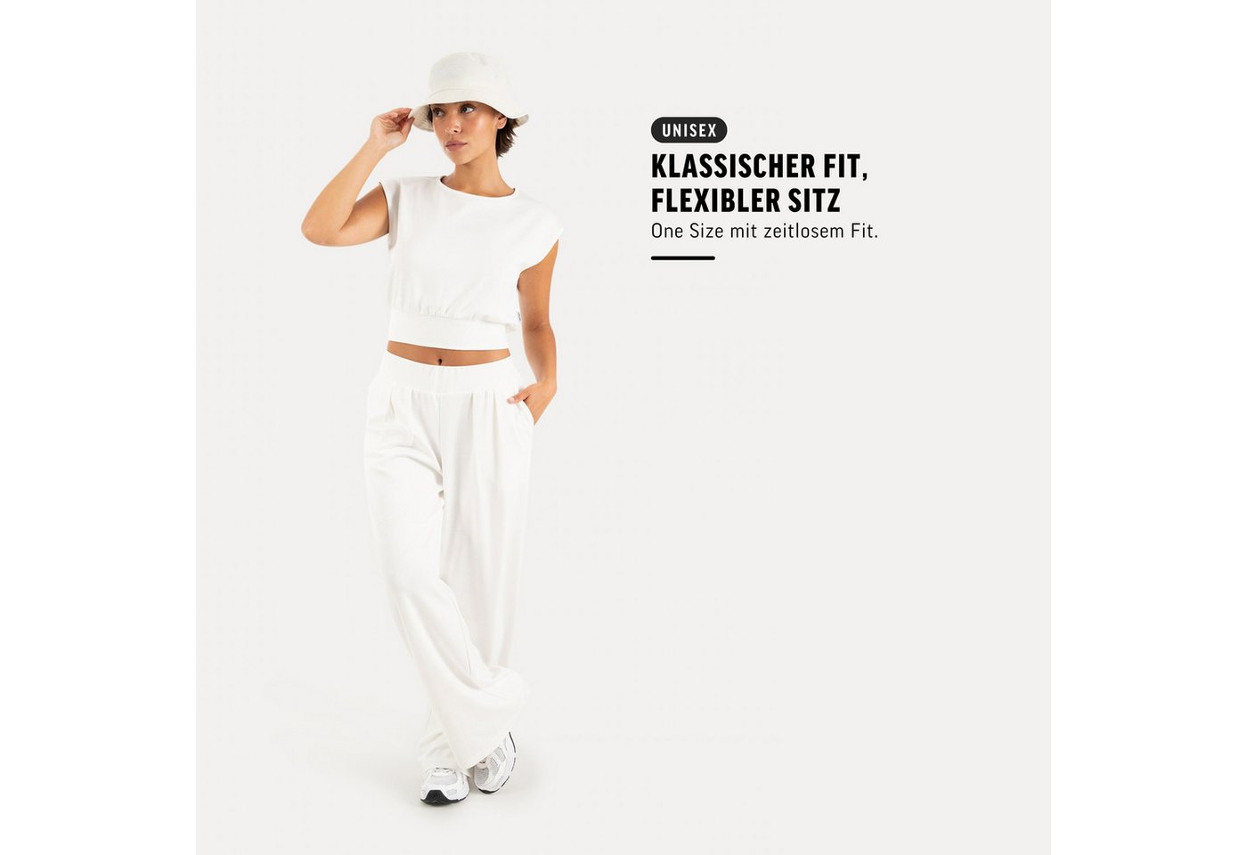 Smilodox Flex Cap Blysera Bucket Hat, College Style für Sommer & Streetwear Front-Stickerei, umlaufende Krempe, Luftösen, formstabil – Bild 4 von 5