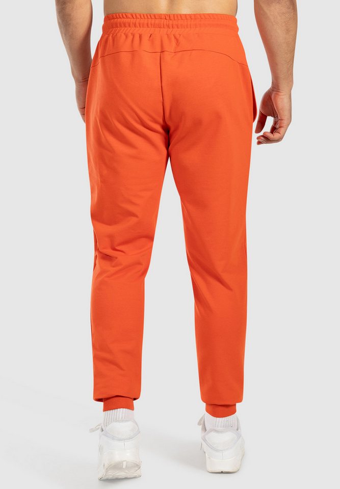 Smilodox Jogginghose Nilo, Regular Fit Trainingshose, Sweatpants Seitentaschen, funktional Freizeithose bequem, Rippbündchen, Kordelzug, Sport Freizeit Alltag – Bild 2 von 5