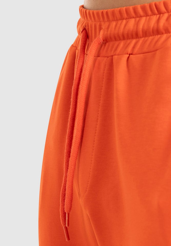 Smilodox Jogginghose Nilo, Regular Fit Trainingshose, Sweatpants Seitentaschen, funktional Freizeithose bequem, Rippbündchen, Kordelzug, Sport Freizeit Alltag – Bild 4 von 5