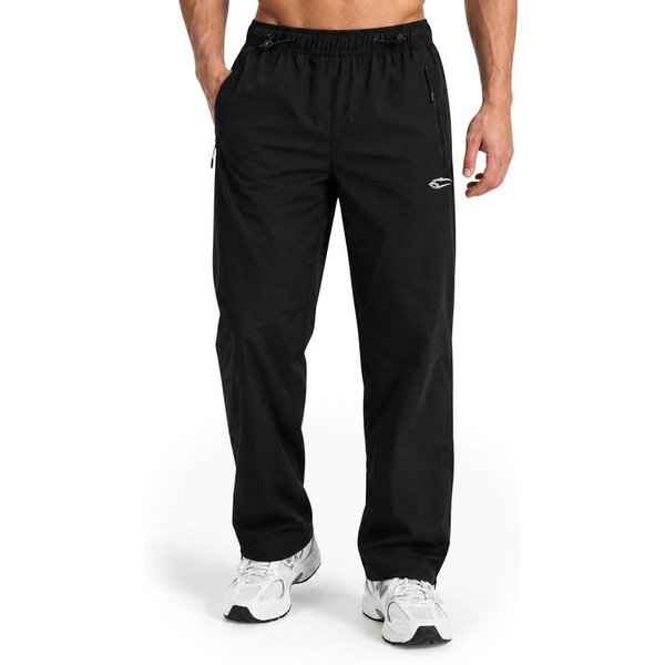 Smilodox Jogginghose Tybrin Trainingshose, Regular Fit, Trackhose für Gym & Freizeit elastischer Bund, Kordelzug, Reißverschlusstaschen, Mesh-Futter