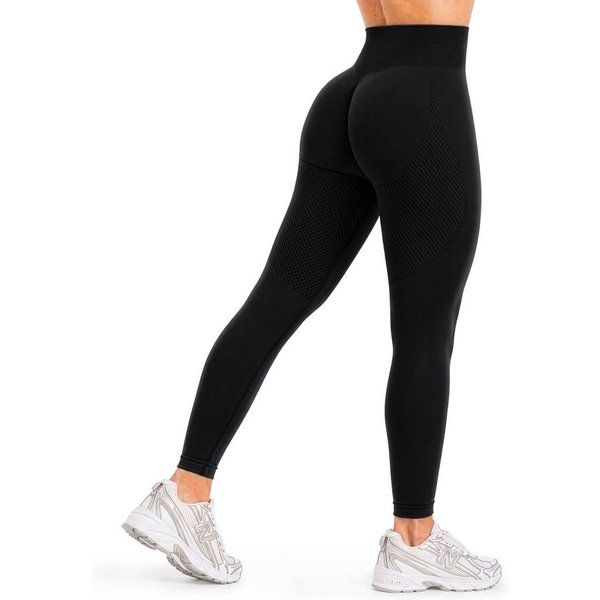 Smilodox Leggings Amaze Scrunch Pro, High Waist Booty Scrunch Yoga & Fitnesshose Shaped Fit Squatproof Push Up Trainingshose Gym Alltag Figurformend