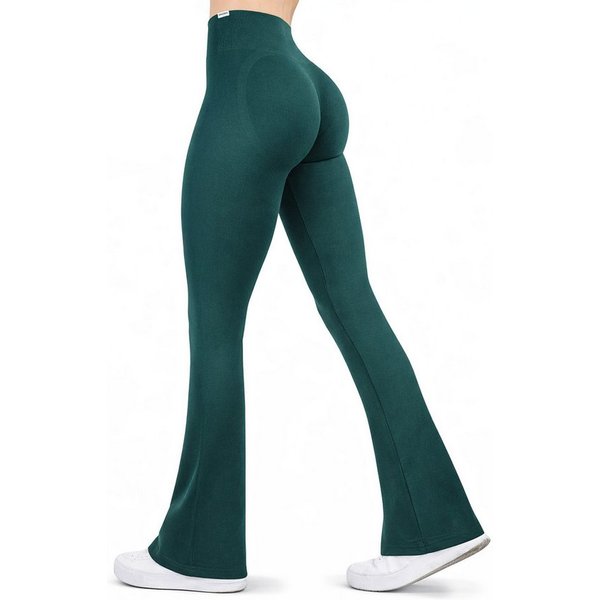 Smilodox Leggings Aylin Scrunch, Leggings mit Booty Push Effekt, Gym, Yoga & Freizeit Scrunch Naht, Booty Push, Weites Bein, Elastisch, High Waist