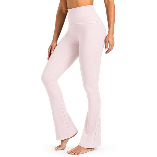 Smilodox Leggings Florea Damen, Schlaghose, Soft Touch & Stretch, für Gym & Alltag Flared Fit, Soft Touch, Blickdicht, Komfortbund