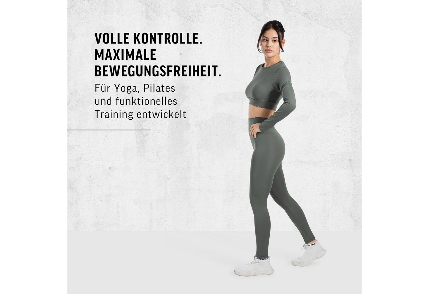 SMILODOX Leggings Jaine, Größe M in Grün – Bild 3 von 5