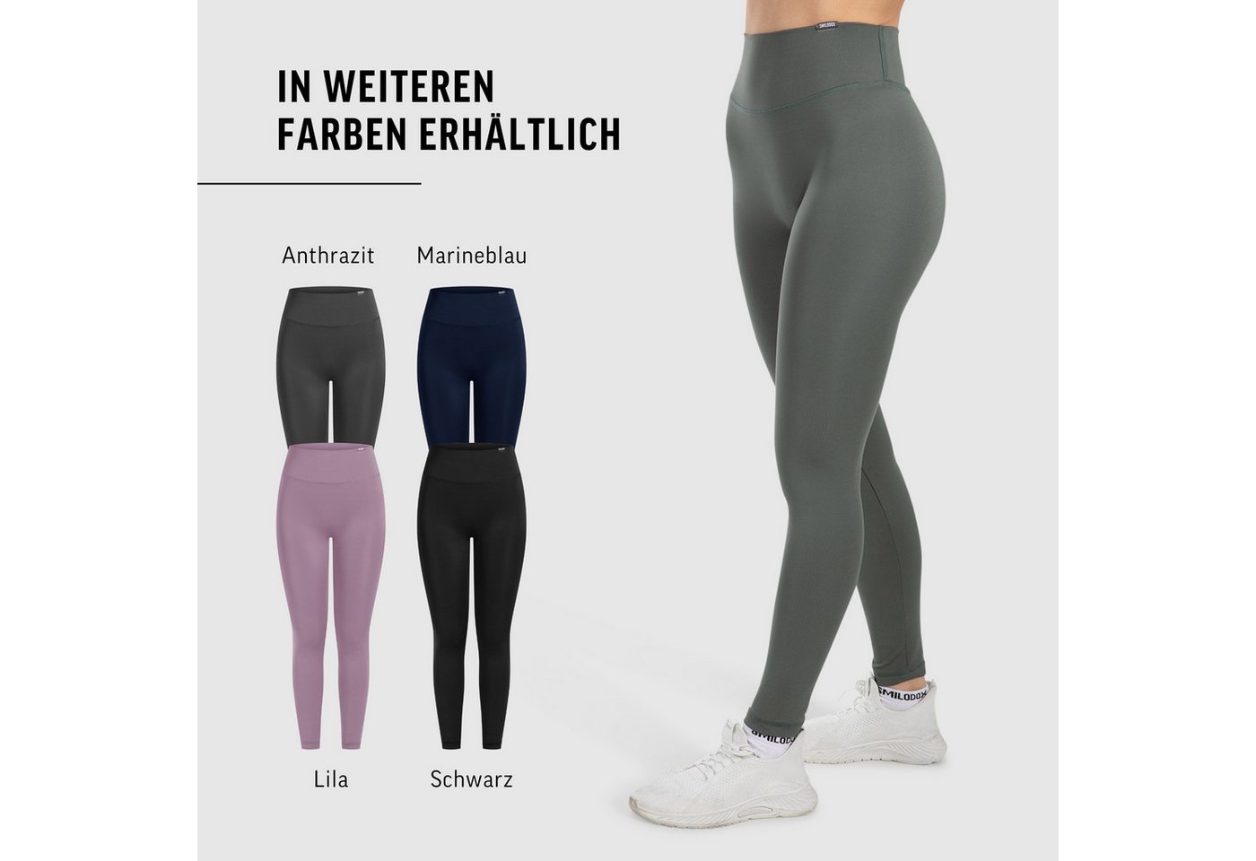 SMILODOX Leggings Jaine, Größe M in Grün – Bild 4 von 5