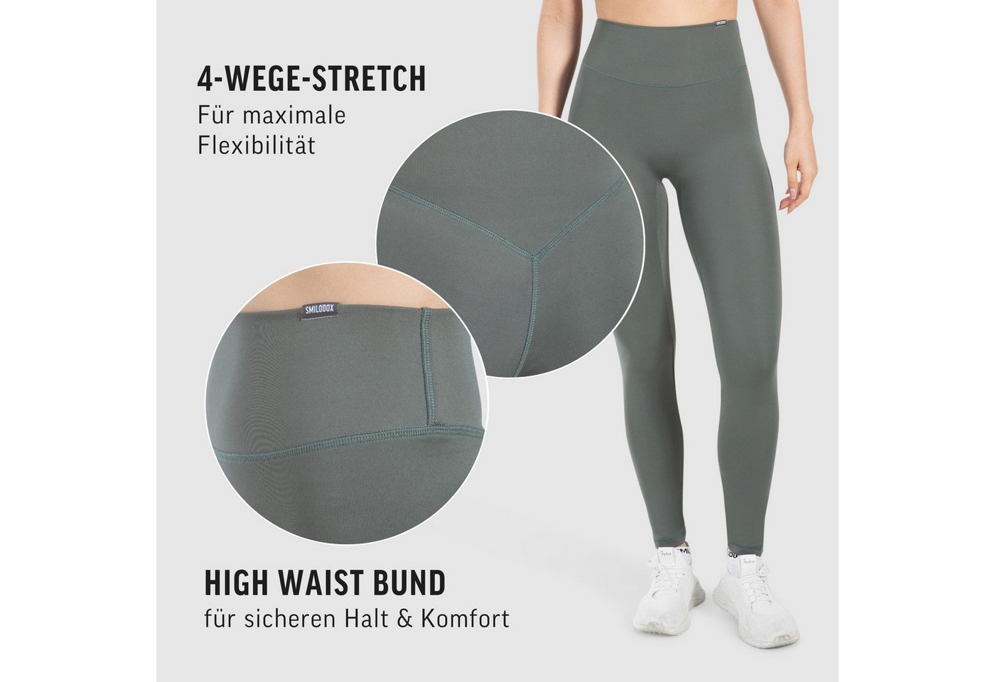 SMILODOX Leggings Jaine, Größe M in Grün – Bild 5 von 5