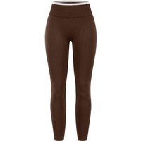 SMILODOX Leggings Jorina, Größe L in Braun