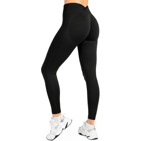 Smilodox Leggings Lesedi, Seamless Scrunch Sporthose, Training & Alltag figurbetonend, High Waist, blickdicht, Booty Scrunch, Training & Yoga
