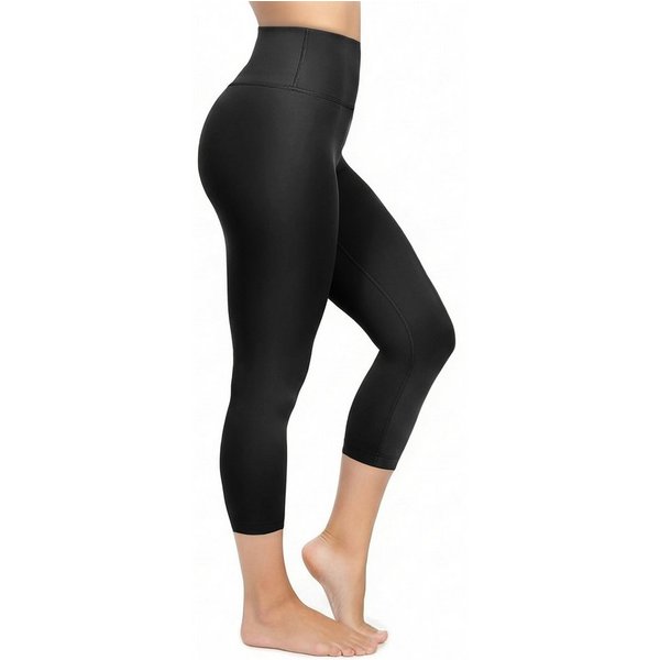 Smilodox Leggings Mirella, High Waist Capri-Leggings, weiches Stretch-Material Blickdichte 3/4 Sportleggings, Shape Fit Trainingshose, Yoga Freizeit
