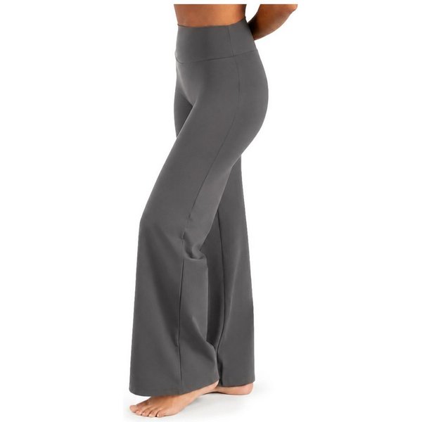 Smilodox Leggings Neola Damen, Schlaghose, V-Shape Bund, für Fitness & Alltag Flared Bein, Performance Stretch, Shaping, Soft Touch