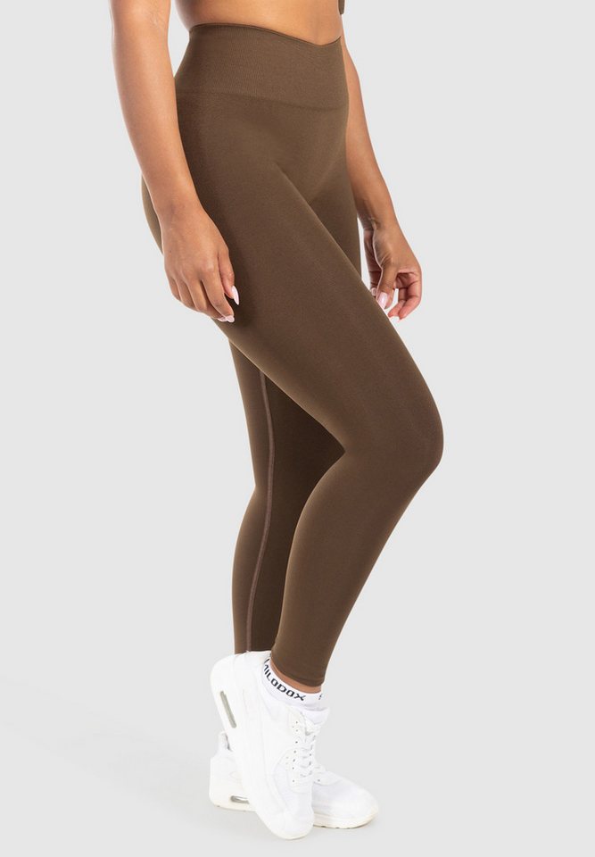 Smilodox Leggings Pemmy, High Waist Push Up Sporthose mit Booty Kontur & Kompression Optimaler Halt, Blickdicht, elastisch, figurformend, Yoga Gym & Alltag – Bild 5 von 5