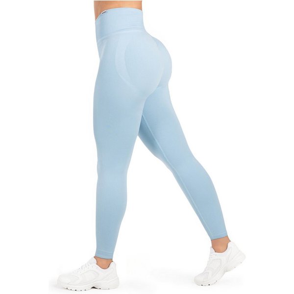 Smilodox Leggings Sena, Nahtlose High Waist Sportleggings mit V-Kontur & Shaped Fit Figurformende Trainingshose aus atmungsaktivem Funktionsmaterial