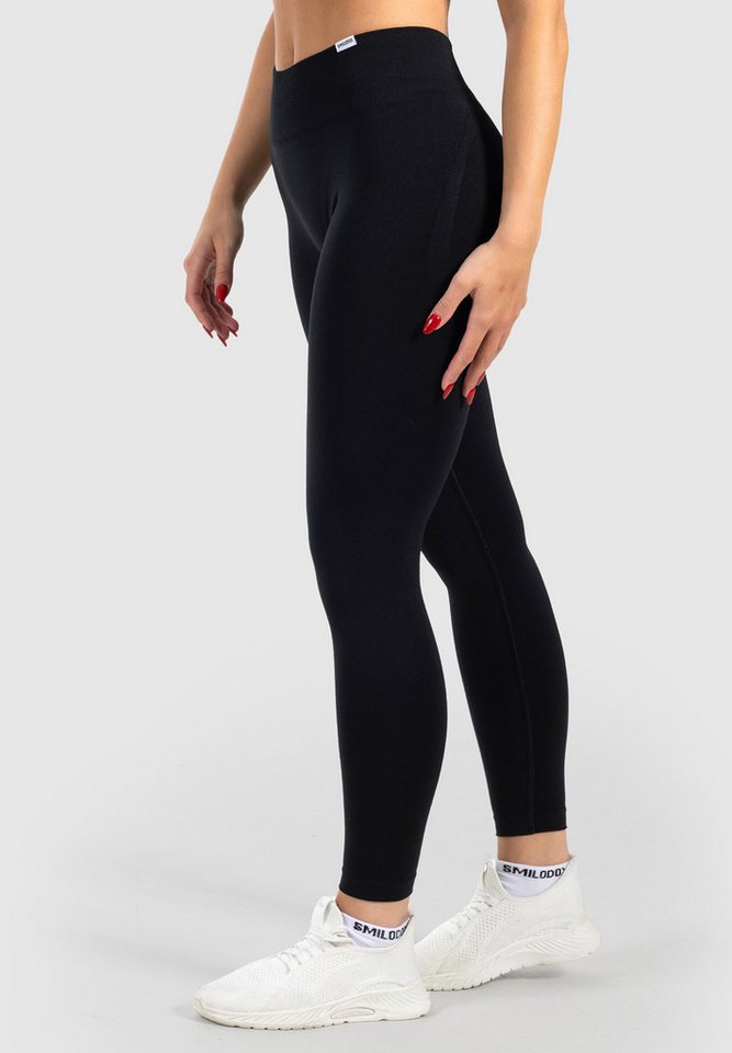 Smilodox Leggings Shayla, High Waist Yogahose mit Push-up-Effekt, nahtlos & enganliegend Booty Scrunch Sport Hose, atmungsaktiv & schnelltrocknend, Workout – Bild 5 von 5