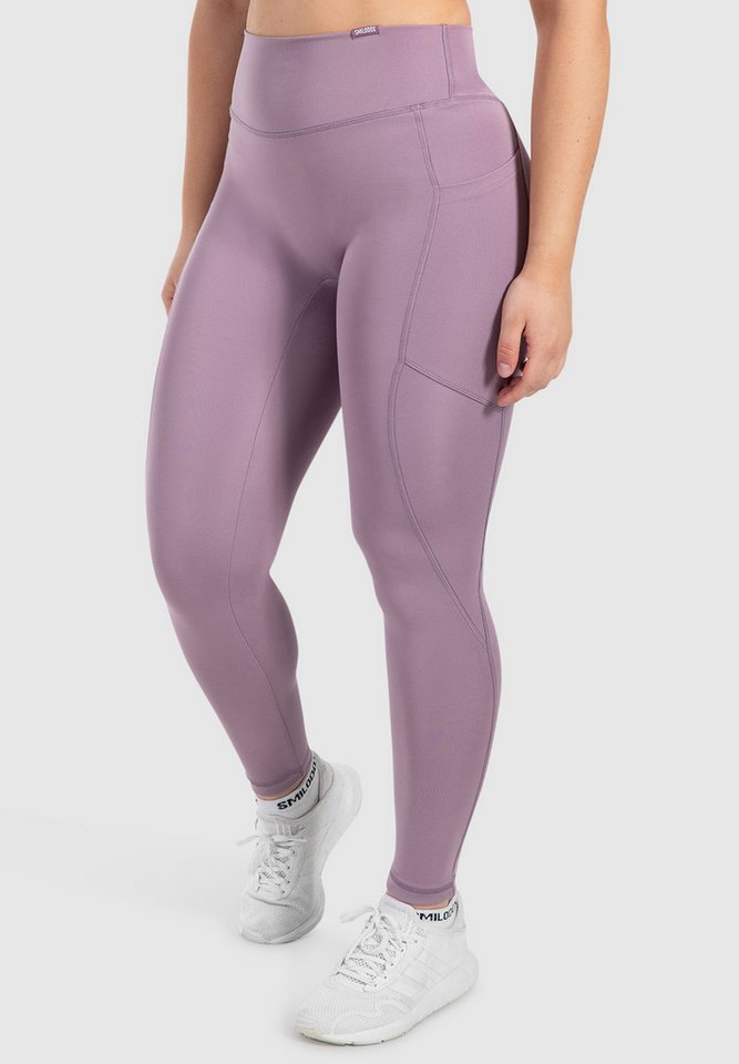 Smilodox Leggings SoftFeel Ilissa, High Waist Yogahose mit Seitentasche, 4-Wege-Stretch Push Up Booty Scrunch Hose, atmungsaktiv & schnelltrocknend, Pilates – Bild 5 von 5