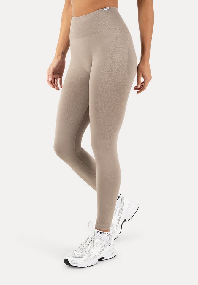 Smilodox Leggings Timea Sporthose Damen, Scrunch, Shaped Fit, High Waist, Gym Scrunch Naht, Rippstruktur, Shaped Fit, hoher Bund, Stretch – Bild 5 von 5