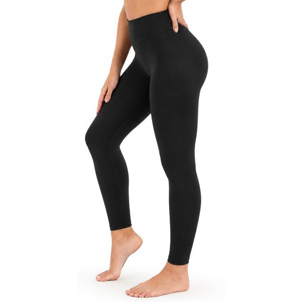 Smilodox Leggings Verusha, Sporthose, High Waist Gymhose, für Fitness & Yoga Shaped Fit, Stretch, langer Schnitt, elastischer Bund