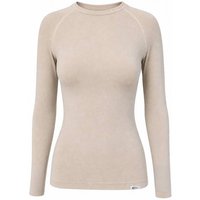 SMILODOX Longsleeve Lyana, Größe S in Beige