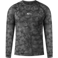 SMILODOX Longsleeve Varek, Größe S in Grau