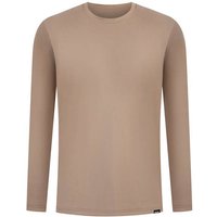 SMILODOX Longsleeve Xion, Größe L in Braun