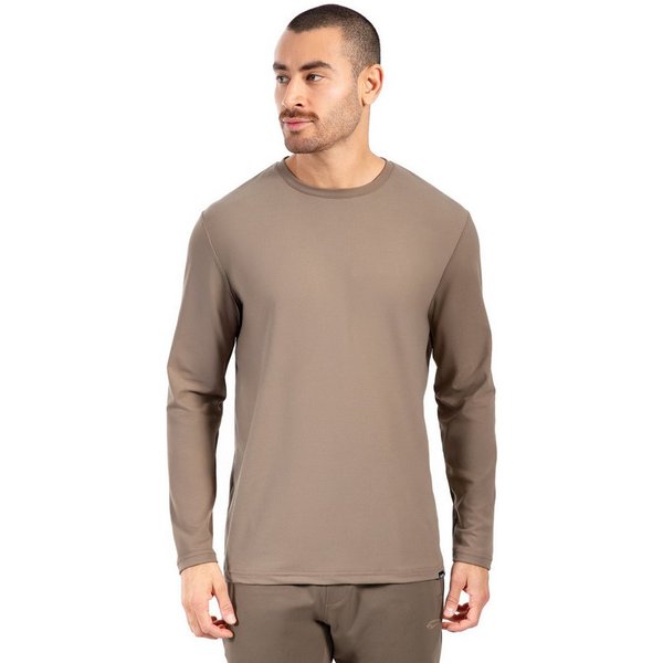 Smilodox Longsleeve Xion, Atmungsaktives Shirt 3D Rubber Print, Hoher Bewegungsfreiheit Minimalistisches Design Langarm Oberteil Sport Freizeit Training