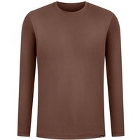 SMILODOX Longsleeve Xion, Größe XL in Braun