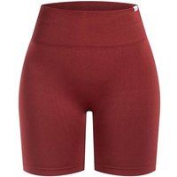Smilodox Shorts Amaze Scrunch, Blickdichte Radlerhose mit Unsichtbarer Scrunch-Effekt High Waist Squatproof Scrunch Shorts-Leggings Seamless Sport Fitness