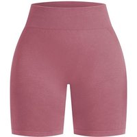 Smilodox Shorts Batik Ruth, High Waist V-Shape Hotpants mit Scrunch Yoga & Fitness Seamless Push Up Radlerhose Squatproof Sporthose Gym Freizeit
