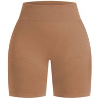 SMILODOX Shorts Batik Ruth, Größe S in Braun