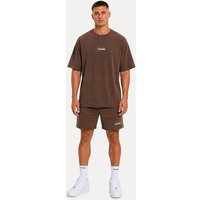 SMILODOX Shorts Calvento, Größe S in Braun