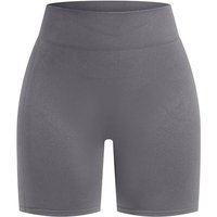 Smilodox Shorts Cetrina, High Waist Push Up Scrunch Hotpants mit hohem Bund Kurze Radlerhose Booty Scrunch Sporthose Fitness Laufen Yoga