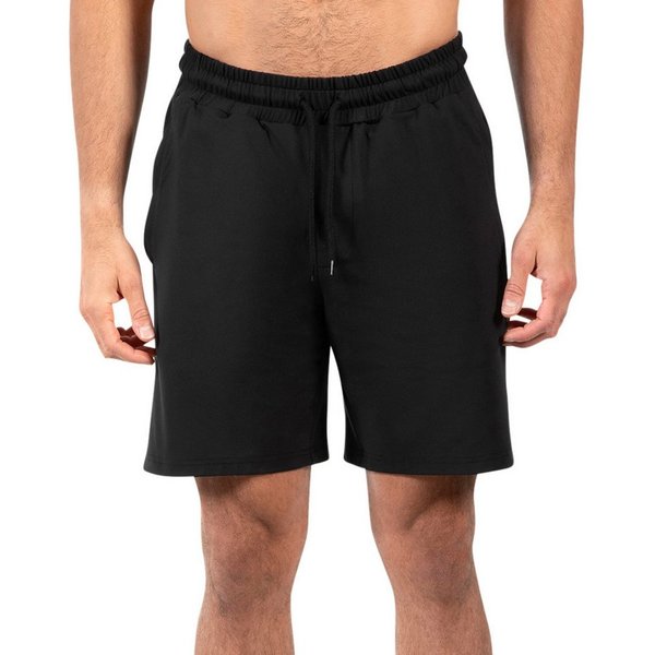 Smilodox Shorts Xion, Bequeme Sportshorts mit 3D Rubber Print, Training Hose elastischer Bund mit Kordelzug Hohe Bewegungsfreiheit Sport Alltag