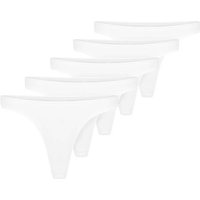 SMILODOX Slip 5x Felisha, Größe M/L in Weiß