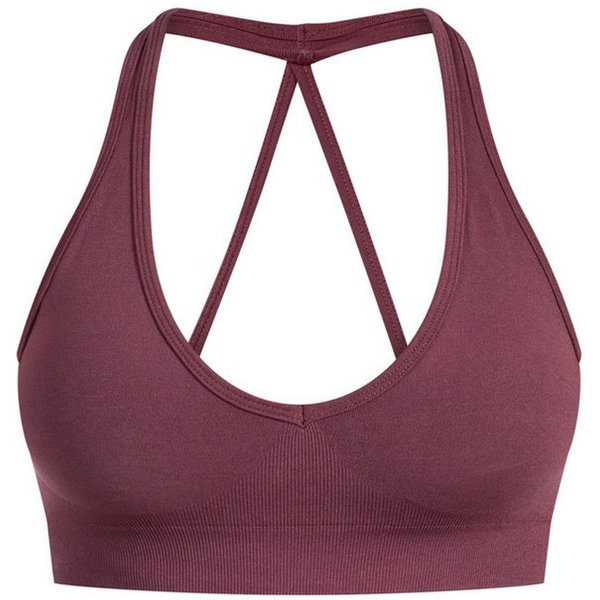 Smilodox Sport-BH Daline, Nahtloser gepolsterter Trainings-BH mit herausnehmbaren Cups Atmungsaktiv mit Racerback Design, Fitness Yoga Training