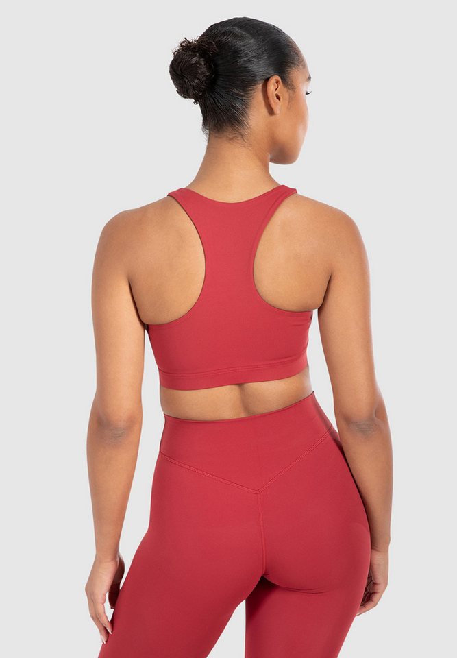 Smilodox Sport-BH Marie, Shaped Fit Sport Bra, blickdicht, starker Halt Atmungsaktives Top für volle Bewegungsfreiheit, Yoga Workout Fitness – Bild 2 von 5