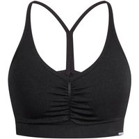 SMILODOX Sport BH Solid Scrunch, Größe XS in Schwarz