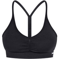 SMILODOX Sport BH Solid Scrunch Icon, Größe M in Grün
