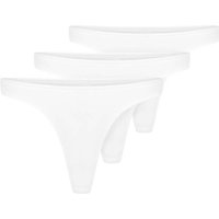Smilodox String Felisha 3er Pack, String Tanga, Seamless Unterhose mit normalem Bund Nahtlose rutschfeste & blickdichte Unterwäsche, Eleganter Taillenslip