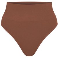 Smilodox String Nysa, Mid Waist Miederslip Shaping Tanga, Formende Shapewear Figurformende Miederhose, Seamless Unterwäsche Unterhose