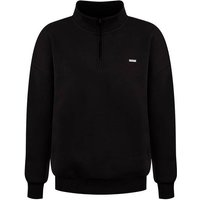 SMILODOX Sweater Half Zip Jago, Größe XS/S in Schwarz