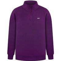 SMILODOX Sweater Half Zip Jago, Größe XS/S in Lila