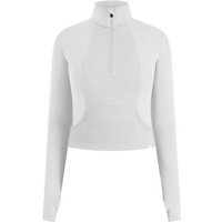 SMILODOX Sweater Half Zip Naveya, Größe S in Grau