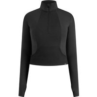 SMILODOX Sweater Half Zip Naveya, Größe M in Schwarz