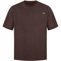 SMILODOX T-Shirt Cedrik, Größe M in Braun
