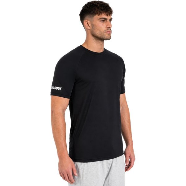 Smilodox T-Shirt Davren Herren, Slim Fit, Fitnessshirt, Raglan, Training, Sport Raglan, atmungsaktiv, Quick Dry, Stretch, Performance