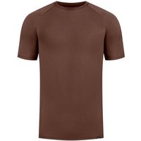 SMILODOX T-Shirt Delian, Größe S in Braun