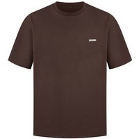 SMILODOX T-Shirt Ilyas, Größe 3XL in Braun